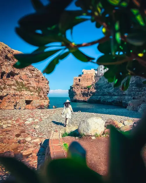 Polignano a Mare en hiver