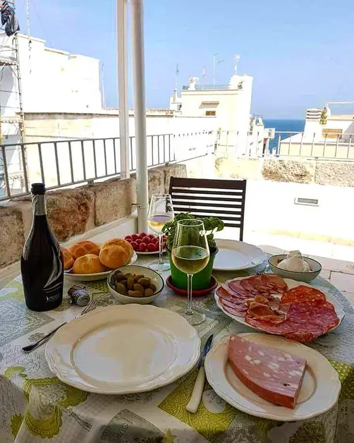 Dormire con vista sul mare