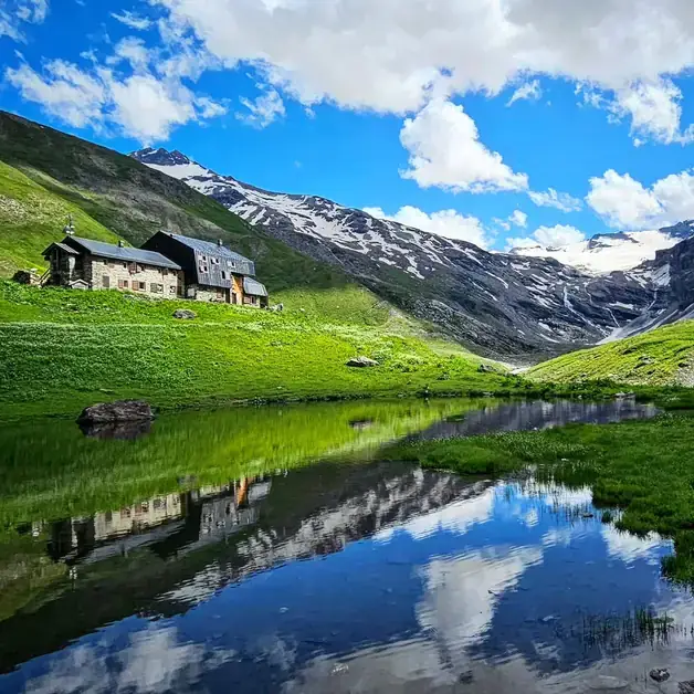 Refugio Bezzi en Valgrisenche un paraíso alpino