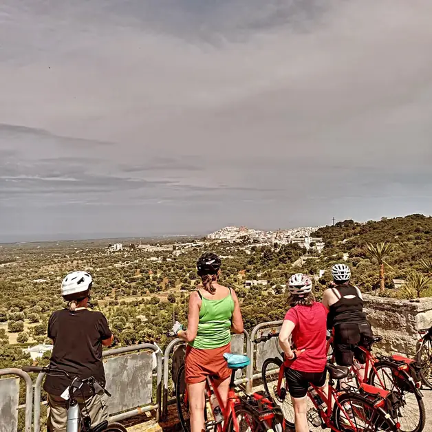 Bicycle from Alberobello to Ostuni