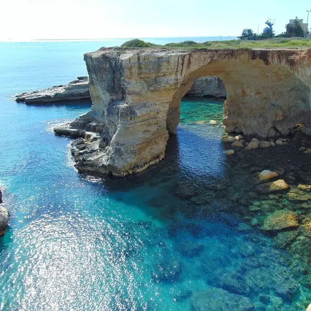 Discover the Faraglioni of Santo Andrea in Salento