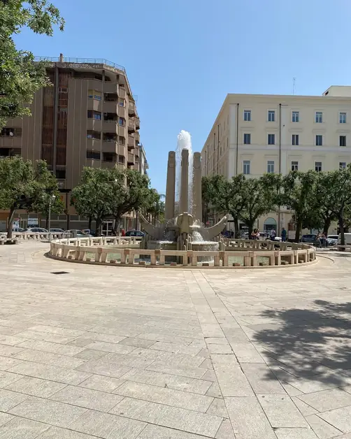 Fountain of the Anchors in Brindisi