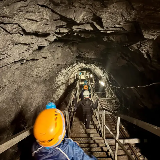 Explore the Magnetite Mine of Cogne