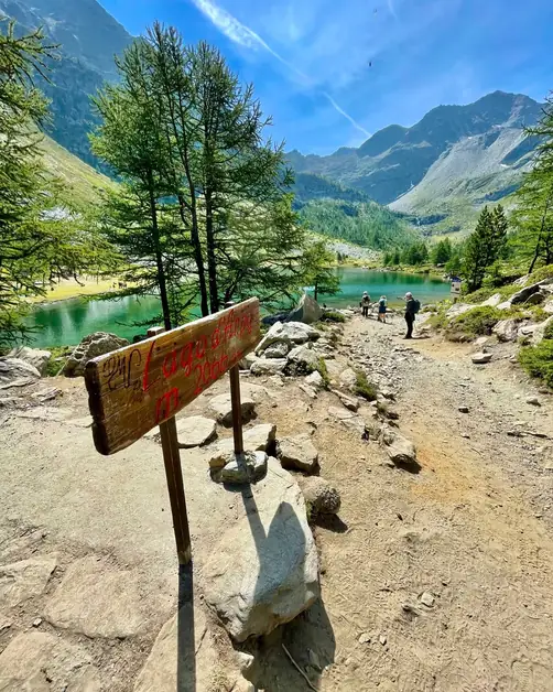 Arpy Ring between nature and mining history