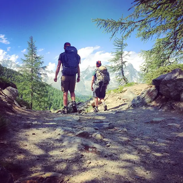 The beauty of Lake Arpy in Aosta Valley