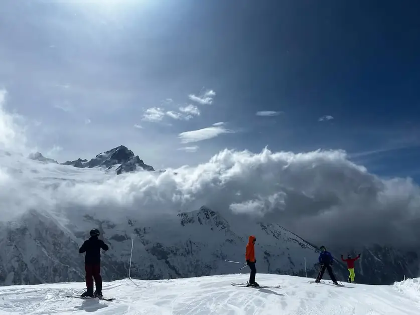 Aiguille des Glaciers unique ski mountaineering adventure