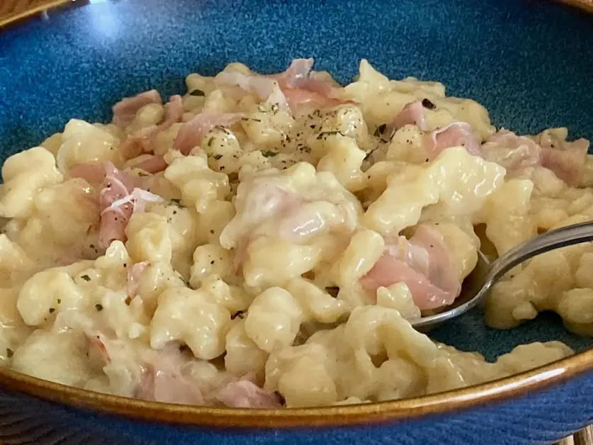 Chnéffléne a traditional dish from Aosta Valley