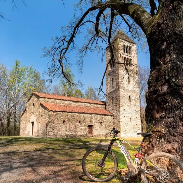 Explore Biella by bike and discover San Secondo Church