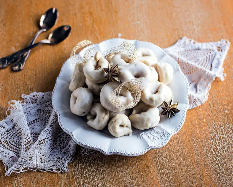 Eyes of Santa Lucia the sweet symbol of Puglia Christmas