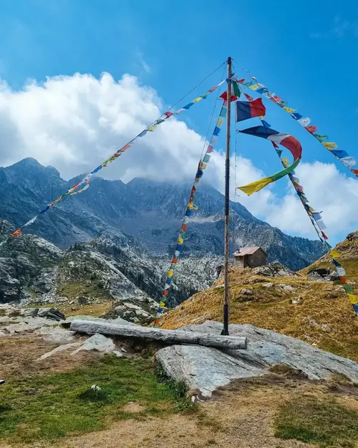 Lago della Barma and Refuge a natural paradise