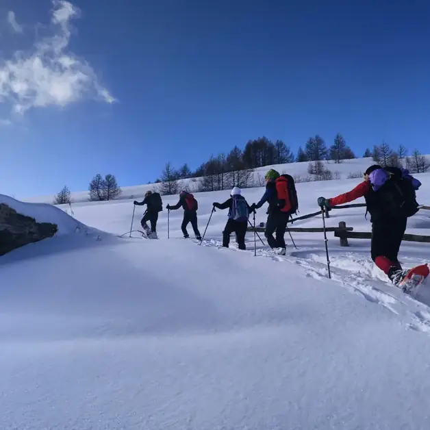 Snowshoeing and Hiking in Valsavarenche