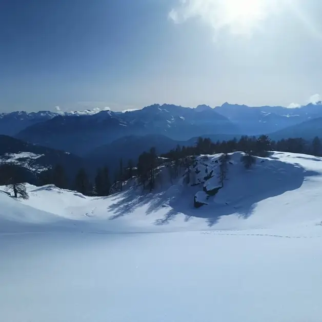 Snowshoeing in Valle Soana between nature and tradition