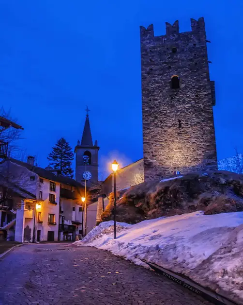 The Medieval Tower of Champorcher and Its History