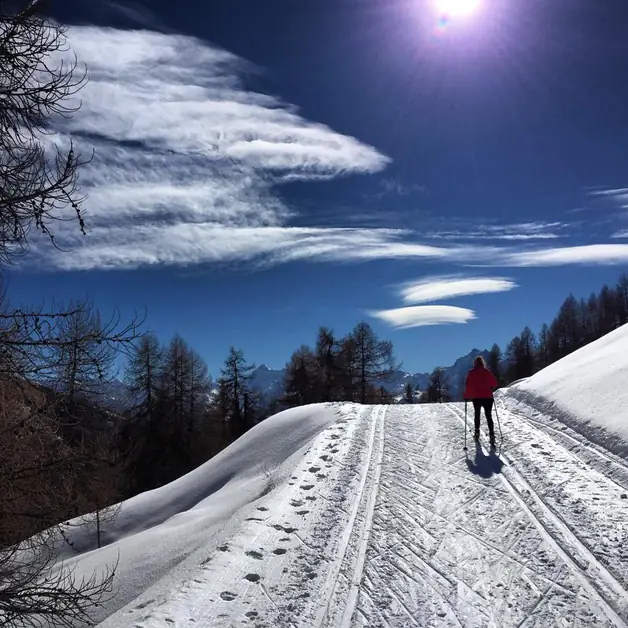 The paradise of cross-country skiing in Saint-Barthélemy