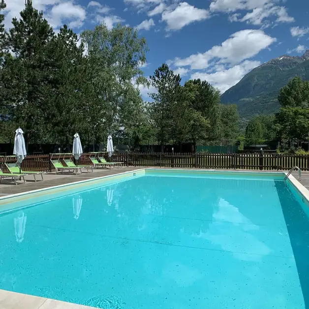 The Pila pool a unique mountain experience