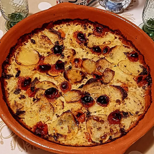 Tiella barese the symbol dish of Apulian cuisine