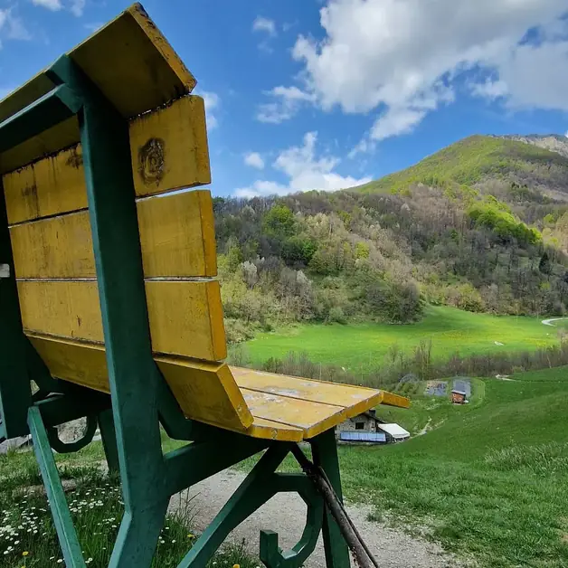 Explore the Big Bench n°19 in Limone Piemonte
