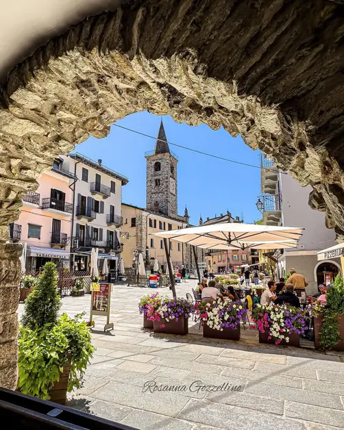 The charm of Limone Piemonte's historic center