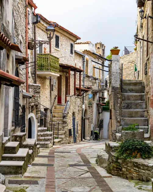 Vico del Gargano centro storico medioevale